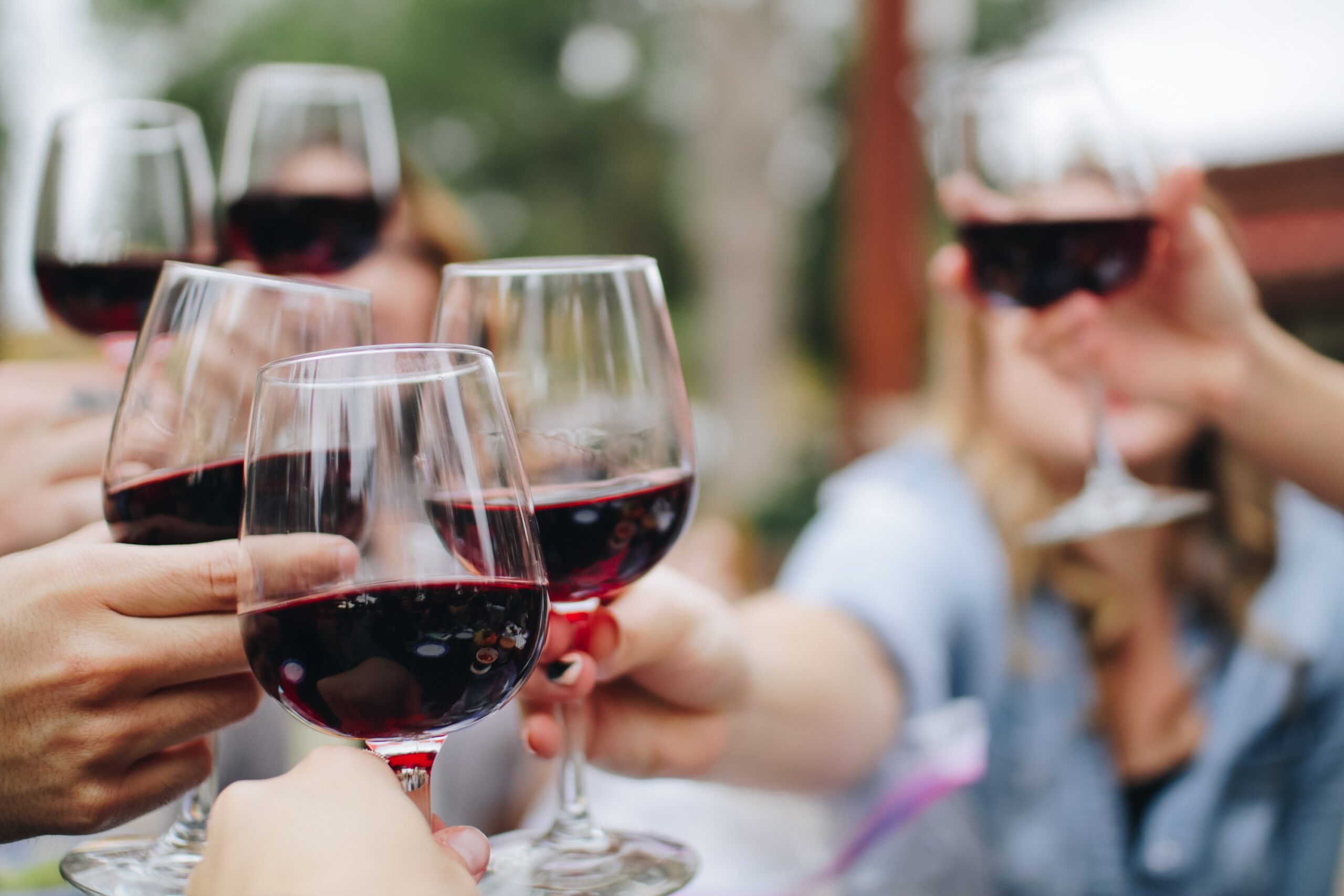Wine tasting promoting Croatian food and drink