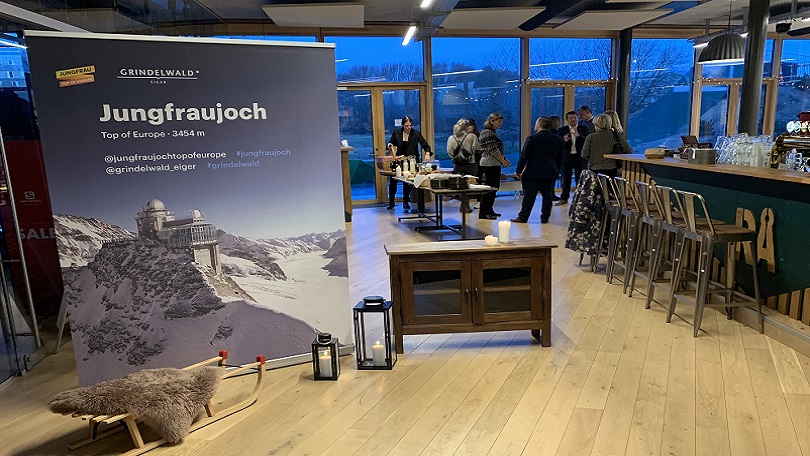 Media breakfast events about Grindelwald and Jungfrau Railways
