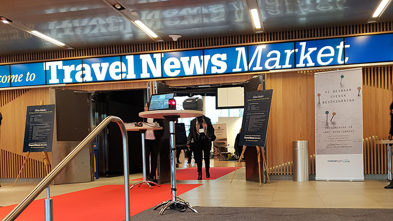 Travel News Market in Stockholm