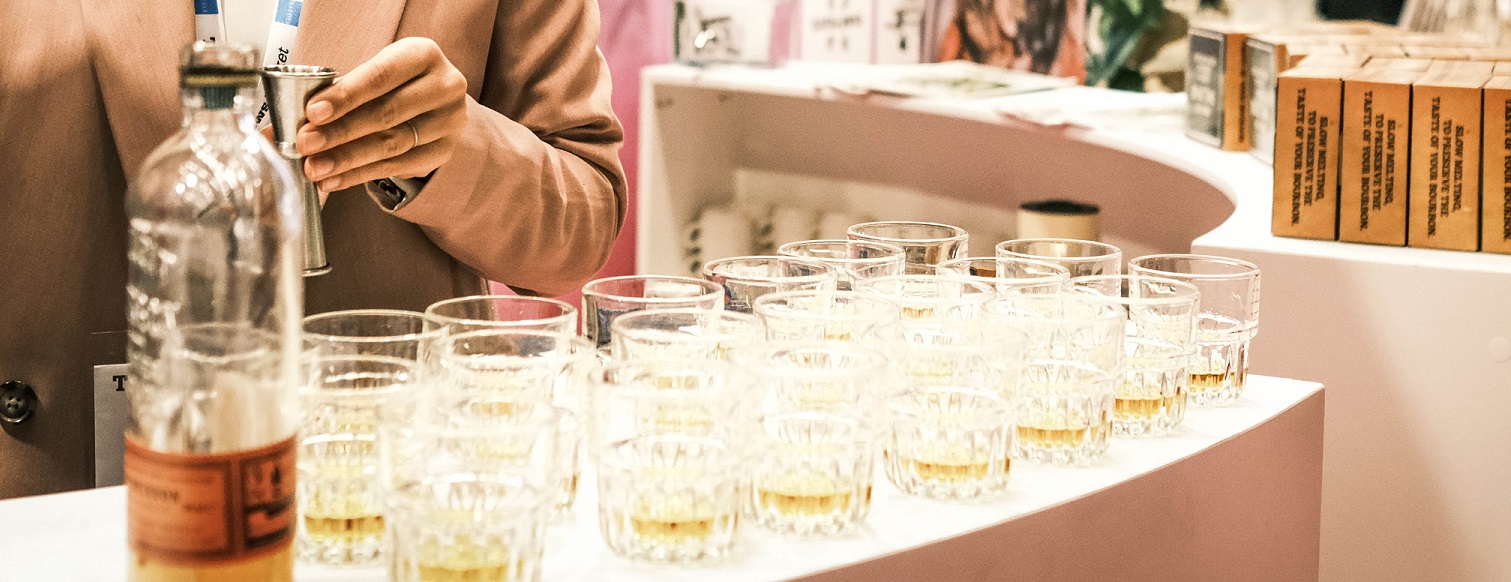 Bourbon tasting for Travel South USA