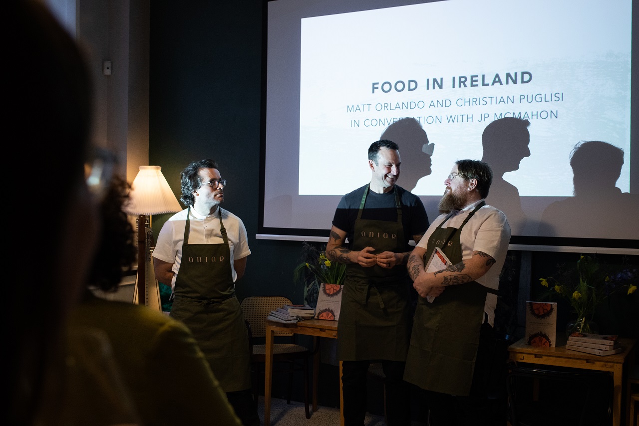 Michelin chef book launch to celebrate Irish food culture