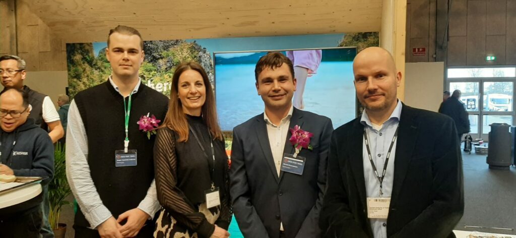 Representing the Philippines at Danish Travel Show
