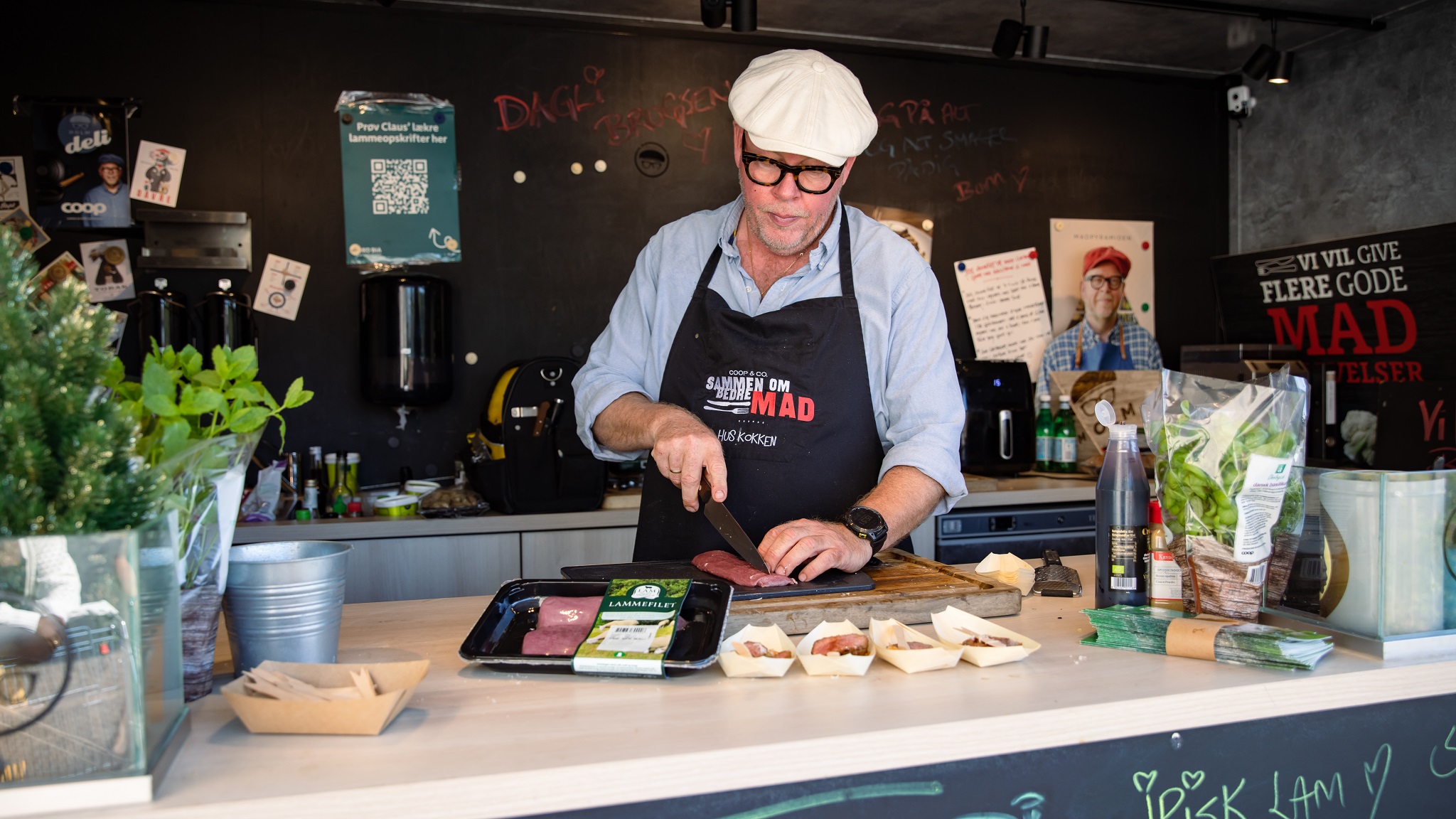 Inspirational sampling events to encourage Danes to eat Irish lamb